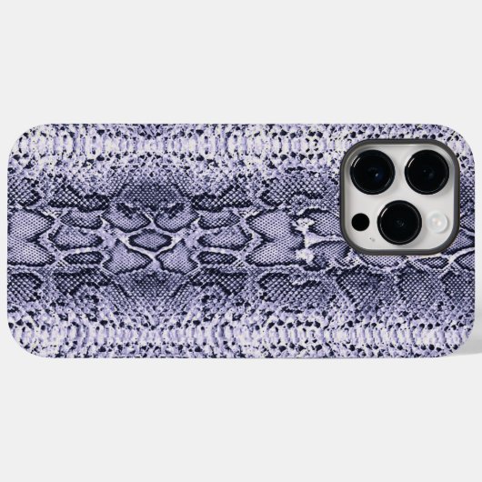 Lila Schlangenhautwerbung Case-Mate iPhone Hülle (Rückseite (Horizontal))