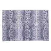 Lila Schlangenhautwerbung Kissenbezug (Vorderseite-Rechts)