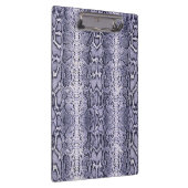 Lila Schlangenhautwerbung Klemmbrett (Rechts)