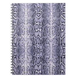 Lila Schlangenhautwerbung Notizblock