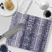 Lila Schlangenhautwerbung Schneidebrett