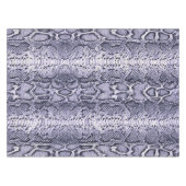 Lila Schlangenhautwerbung Tischdecke (Vorderseite (Horizontal))