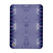 Lila Schleife Magnet (Vertikal)