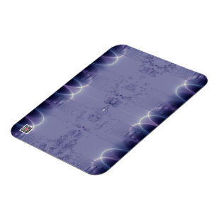 Lila Schleife Magnet