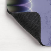 Lila Schleife Mousepad (Ecke)