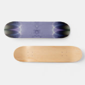 Lila Schleife Skateboard (Horizontal)