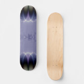 Lila Schleife Skateboard (Vorderseite)