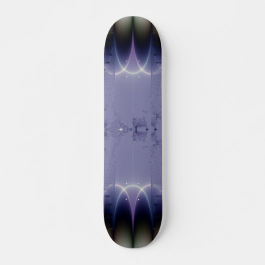 Lila Schleife Skateboard (Vorne)