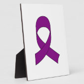 Lila Schleife Zeichnend Fotoplatte (Seite)