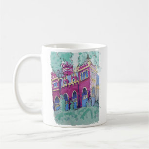 Lila Schloss in Budapest Kaffeetasse