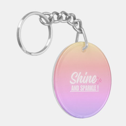 Lila 💜 schlüsselanhänger (Vorderseite links)