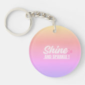 Lila 💜 schlüsselanhänger (Vorderseite)