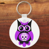 Lila Schlüsselanhänger (Vorderseite)