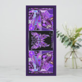 Lila Schmetterling 31 Ankündigung (Stehend Vorderseite)