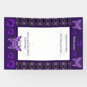 Lila Schmetterling 31 Banner (Horizontal)