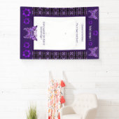 Lila Schmetterling 31 Banner (InSitu)