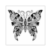 lila Schmetterling 31 Gummistempel (Prägung)