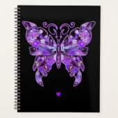 Lila Schmetterling 31 Planer (Vorderseite)