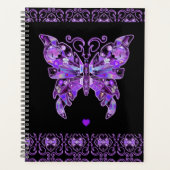 Lila Schmetterling 31 Planer (Vorderseite)