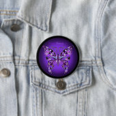 Lila Schmetterling 31 Schaltfläche Button (Beispiel)