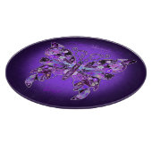 Lila Schmetterling 31 Schneidebrett (Ecke)