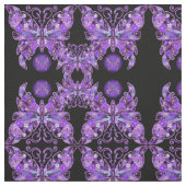 Lila Schmetterling 31 Stoff (Muster)