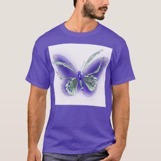 Lila Schmetterling 51 T-Shirt