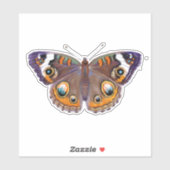 Lila Schmetterling Aufkleber (Blatt)