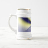 Lila Schmetterling Bierglas (Links)