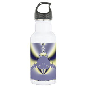 Lila Schmetterling Edelstahlflasche