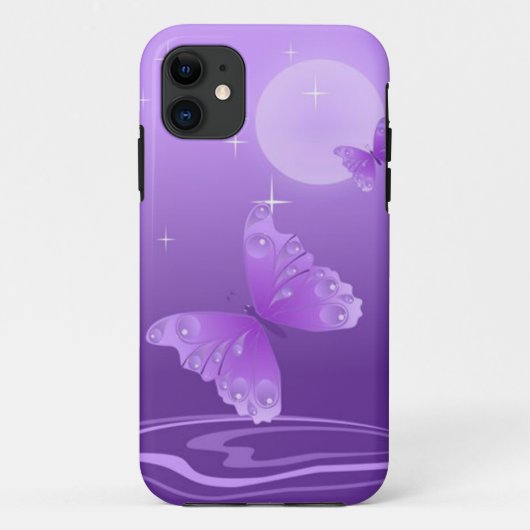 Lila Schmetterling iPhone 5 Kasten Case-Mate iPhone Hülle (Rückseite)