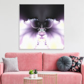 Lila Schmetterling Leinwanddruck (Insitu (Wohnzimmer))