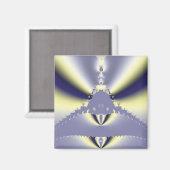Lila Schmetterling Magnet (Vorderseite/Rückseite)