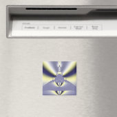 Lila Schmetterling Magnet (In Situ (Geschirrspüler))