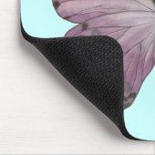 Lila Schmetterling Mousepad (Ecke)