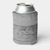 Lila Schmetterling Rustikal kann kühlen Dosenkühler (Kanne Rückseite)