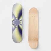 Lila Schmetterling Skateboard (Vorderseite)