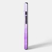 Lila Schmetterling und Ihr Name Personalisiert Case-Mate iPhone Hülle (Rückseite / Links)