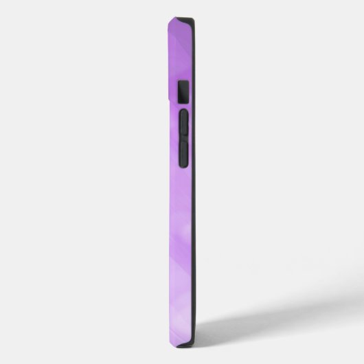 Lila Schmetterling und Ihr Name Personalisiert Case-Mate iPhone Hülle (Rückseite / Links)