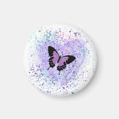 Lila Schmetterling und Paint Magnet (Vorne)