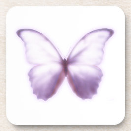 Lila Schmetterling Untersetzer