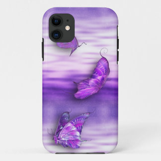 Lila Schmetterlinge iPhone4 Case-Mate iPhone Hülle