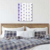 Lila Schmetterlinge Leinwanddruck (Insitu (Schlafzimmer))