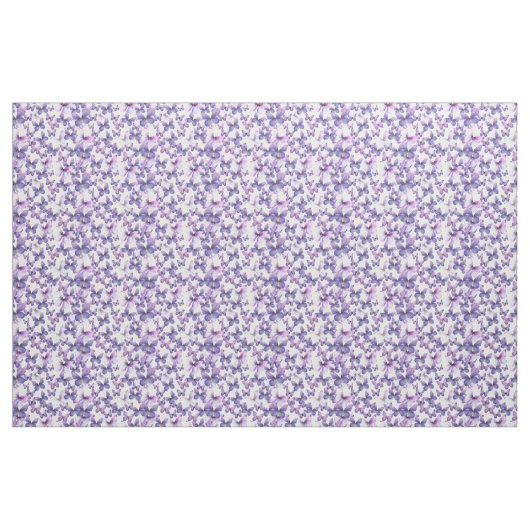 Lila Schmetterlinge, Quilts oder Boote Stoff (Yard (91,4 cm))