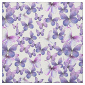 Lila Schmetterlinge, Quilts oder Boote Stoff (Muster)
