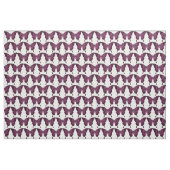 Lila Schmetterlinge Schmetterlingsgewebe Stoff (Yard (91,4 cm))