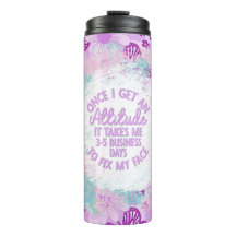 Lila Schmetterlinge und Blume Sassy Sarcasm