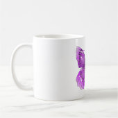 Lila Schmetterlings-Tasse Kaffeetasse (Links)