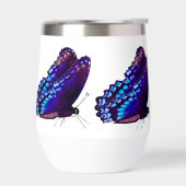 Lila Schmetterlingsglas (Links)