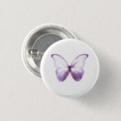 Lila-Schmetterlingsknopf Button (Vorne & Hinten)